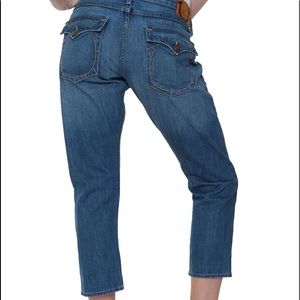 True Religion LISA SNAKE EYES CROPPED BOYFRIEND